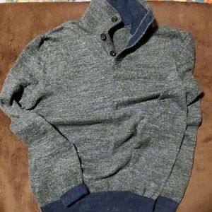 Men's Mock Neck Sweater
